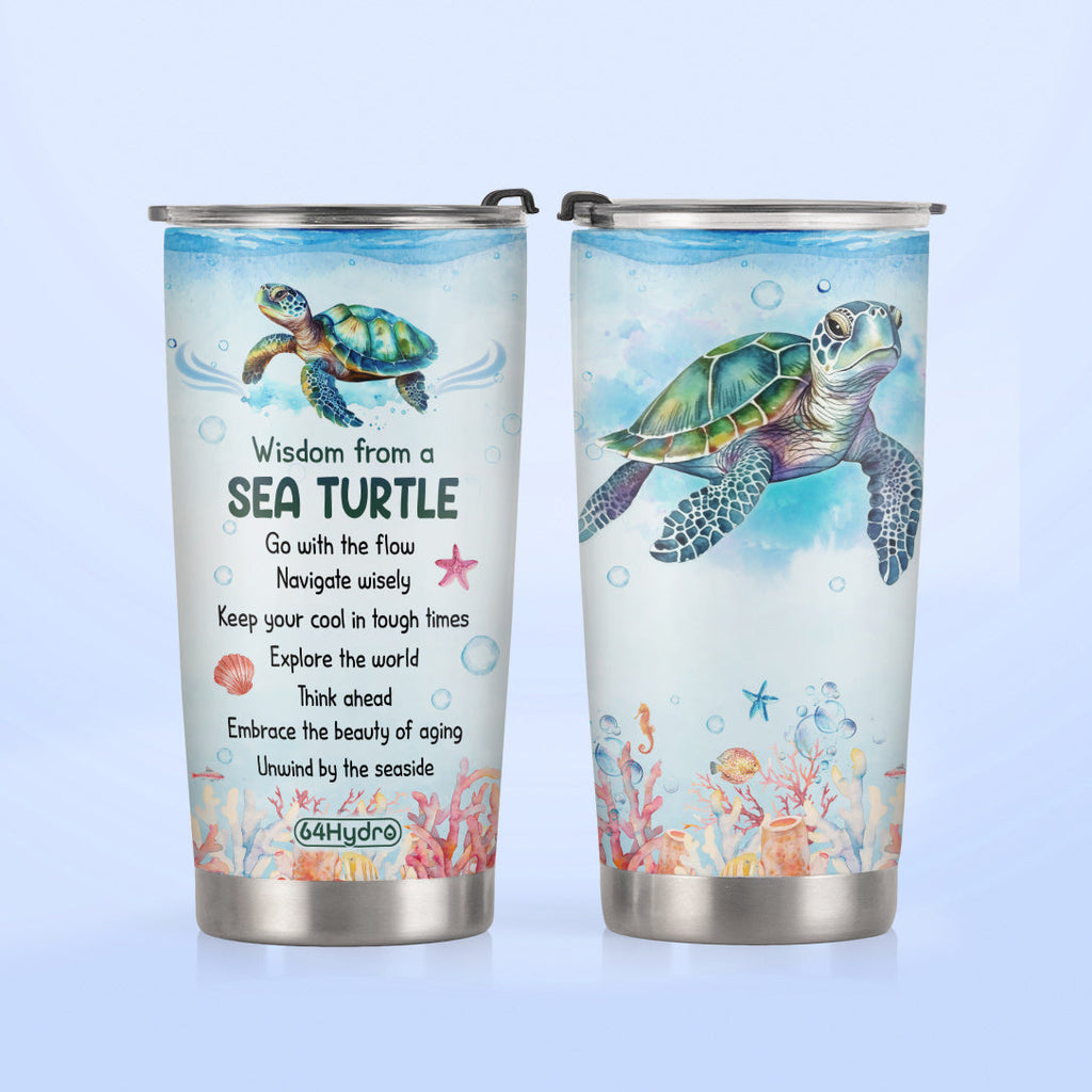 Wisdom From A Sea Turtle DNRZ300623964 Stainless Steel Tumbler